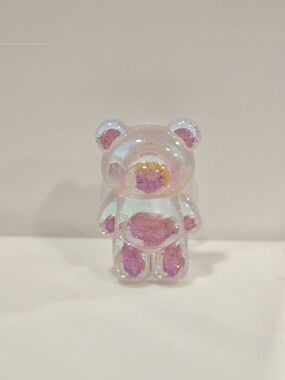 Iridescent Pink Gummy Bear Popsocket